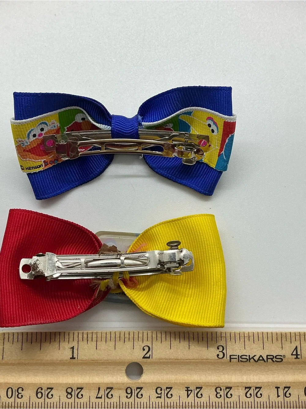 Vtg 90’s Jim Henson’s Sesame Street Hair Accessories Headband, Barrettes, Scrunc